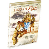 A História De Elsa - Dvd - Virginia Mckenna - Bill Travers