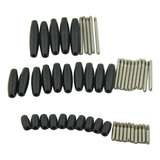 A Kit De Reparo De Saxofone Conjunto De Eixo De Baquelite