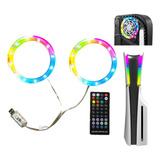 A Luz Led Rgb Com Controle Remoto Para Ps5 Slim