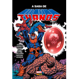 A Saga De Thanos - Volume 2: Capa Dura, De Starlin, Jim. Editorial Panini Brasil Ltda, Tapa Dura En Português, 2020