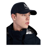 A|x Armani Exchange Chapéu De Beisebol Masculino, Icon Navy,