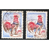 A2220 França - Selo Yvert Nº 1331d Fluorescente (acompanha