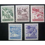 A2270 Iugoslávia - Yvert Nº Aéreo 27/31 Série Completa Nn