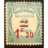 A3125 França - Yvert Nº 54 Taxa Nn