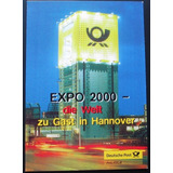 A4775 Alemanha Edital Comemorativo Expo 2000 Hannover Com Cb