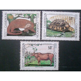 A6033 Camarões - Fauna Yvert Nº 671/3 Completa N