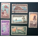 A6174 Nova Zelândia - Serviço Yvert Nº 107/8 + 110/3 N (1 S