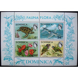 A6806 Dominica - Yvert Bloco Nº 3 Fauna E Flora Nn