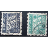 A8753 Portugal Yvert Nº 626/7 Circ Os Carimbos Podem Não Se