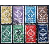 A8754 Portugal Yvert Nº 592/9 Circ Os Carimbos Podem Não S