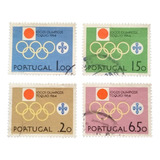 A8803 - Portugal Yvert Nº 949/52 Olimpíadas De Toquio De 196