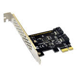 Aa Pci-e Pci Express X16 Para Sata 3.0 7 Pinos 2 Portas 6g