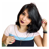 Aa Peruca Wig Fibra Futura Curta Modelo Maya Cor 1b E Cor