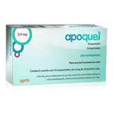Aapoquel Dermatológico Anti Coceira Cães 3,6 Mg - Original