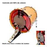 Abafador De Bumbo De Bateria 12