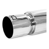 Abafador Esportivo Inox Pro Line 4 Polegadas Saida Reta