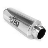 Abafador Esportivo Inox Universal Ponteira Encaixe 2.5 3 Pol