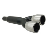 Abafador Esportivo Jk 2,5 Pol. Ponteira Inox Dupla 4 Polegad