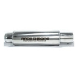 Abafador Esportivo Race Chrome Aço Inox 4 Pol Polido Rc520cr