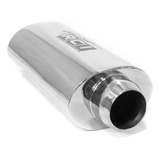Abafador Intermediário Inox Oval Downpipe Jetta Up Bmw Audi