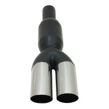 Abafador Jk Celta 2,5 Pol. Ponteira Dupla Inox