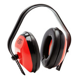 Abafador Ruído Tipo Concha Protetor Ouvidos Brasfort 8011 Cor Vermelho
