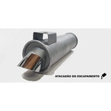 Abafador Turbo Esportivo Ponteira Cromada Gol G2 G3 G4 G5