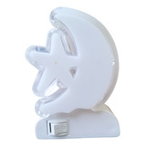 Abajur De Tomada Infantil Led Bivolt Lua Bivolt