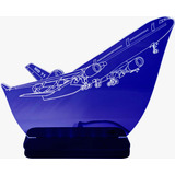 Abajur Decorativo Avião Boeing Mc Donnell Douglas Md-11