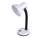 Abajur Luminária Mesa Flexível Articulável Bivolt Branca