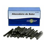 Abecedario Alfabeto Bater 6mm De Aço Marcador Pino Letras