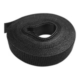 Abraçadeira De Cabos Tipo Velcro Dupla Face Preto 20x 3000mm