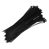 Abraçadeira De Nylon 4,8x300mm Com 100 Unidades Flex Lotus Cor Preto
