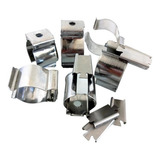 Abraçadeira Inox D C/cunha 3/4 10pçs Cor Prateado
