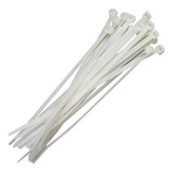 Abraçadeira Nylon Enforca Gato 200x2,5mm Branco -kit 100 Und