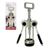 Abridor De Garrafa Saca Rolhas Garçom Inox Casa Cozinha Bar