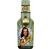 Abridor De Garrafas Parede Decorativo Frase Cerveja Beer Mdf