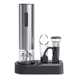 Abridor De Vinho Elétrico Inox Recarregavel Usb