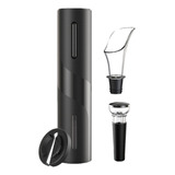 Abridor De Vinho Garrafa Automatico Elétrico Saca Rolhas Kit