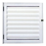 Abrigo / Alçapão 80cm Altura X 60cm Largura Alumínio Branco