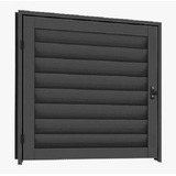 Abrigo / Alçapão 80cm X 60cm Alumínio Preto