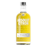 Absolut Citron Vodka Destilada Saborizada Limão 750ml