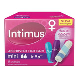 Absorvente Interno Intimus Mini, Medio Ou