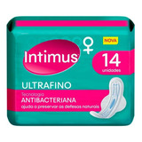 Absorvente Intimus Antibacteriano Ultrafino 14 Unidades