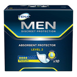 Absorvente Masculino Tena Men Level 2 C/ 10 Unidade 1 Pacote