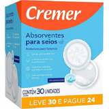 Absorvente Para Seios Cremer Toque Suave