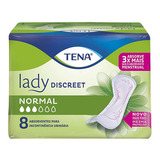Absorvente Tena Lady Discreet Normal 8 Unidades
