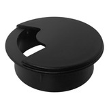 Acabamento Passa Fio Mesa Computador Móveis 59mm Kit 3 Peças