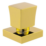 Acabamento Registro Deca Metal Quadrado 1/2 3/4 Dourado Gold