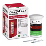 Accu-chek Tiras Performa Caixa Com 50 Unidades